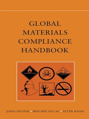 cover image of Global Materials Compliance Handbook